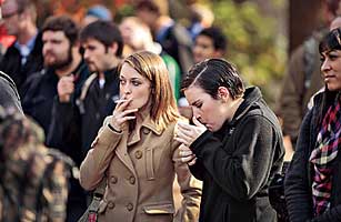 Campus Smoking Bans? Some Saying Lighten Up
