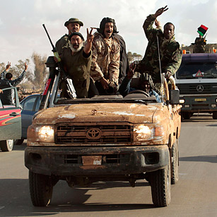 Libyas Rebels: Allied Air Strikes Key in Fighting Gaddafi