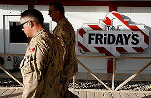 Kandahar Air Base Expands, Adds Cafes, Sports Fields