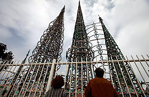 Los Angeles: A Skate Park Controversy at the Watts Towers