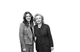Interview with Julia Roberts and Hillary Clinton