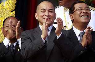 Cambodias King Prisoner in Own Palace