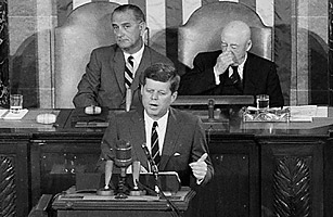 The 50th anniversary of Kennedys moon speech to Congress