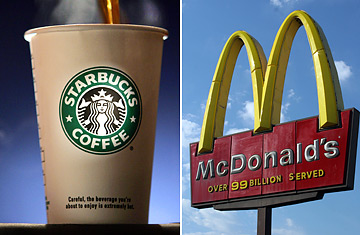 Brewing Battle: Starbucks vs. McDonalds