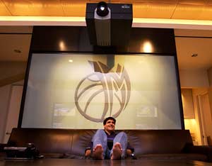 A Bigger Screen for Mark Cuban