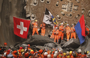 Switzerland Celebrates Worlds Longest Railroad Tunnel