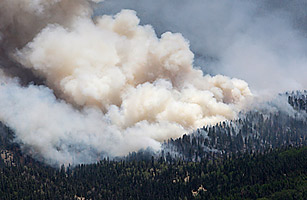 Winds Challenge Crews Battling AZ, NM Wildfires