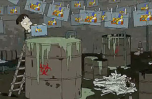 South Korean Animators Object to Banksy Simpsons Opening