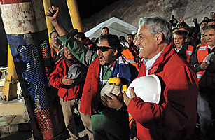 How the Miners Rescue Raised Up Chiles President