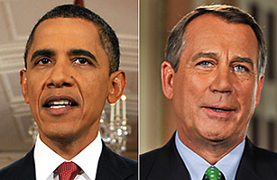 Debt Ceiling Duel: As Deadline Draws Closer, Obama, Boehner Each Make Primetime Pitch