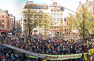 Amsterdam vs. the Squatters: Evictions, Arrests and Protests