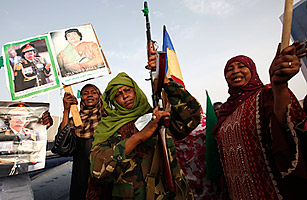 How Gaddafi is Throwing Women and Teens Against The Rebels