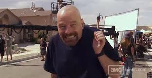 Actor Bryan Cranston chats with fans while on the set of Breaking Bad Season 5; He wouldn't reveal any plot details, but promised the next season is going to be a "wild Ride"