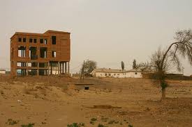 The dwellings of the past, situated upon stilts to prevent flooding at the sea levels fluctuated alongside the new homes, built with no such cautions in mind
