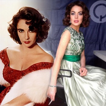 Lohan has had her hair cut and styled to resemble Taylor's to avoid having to wear a wig while filming