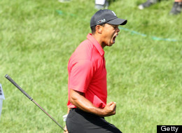 Chip Shot Propels Tiger Woods to 73rd Win