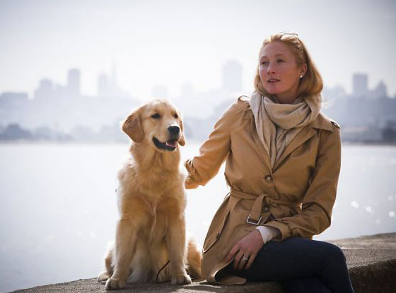 Rizer Maggie Rizer and Her Golden Retriever Beatrice