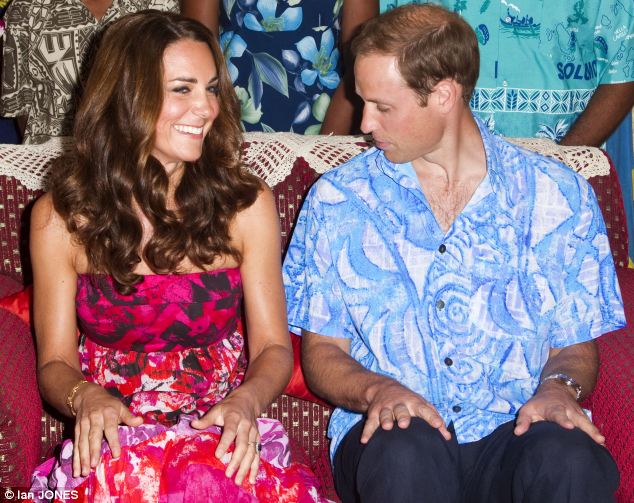 William and Kate in More Casual Attire