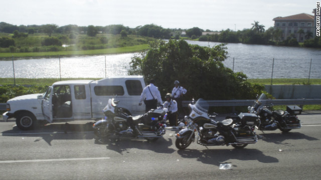 accident presidential motorcade