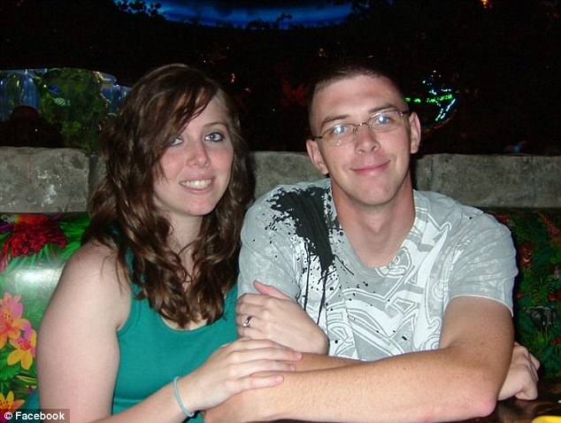 Klapheke, pictured with her husband.