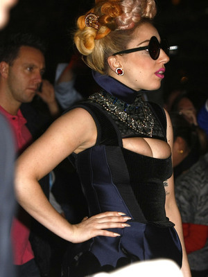 Lady Gaga Arrives At The Crown Perth Hotel