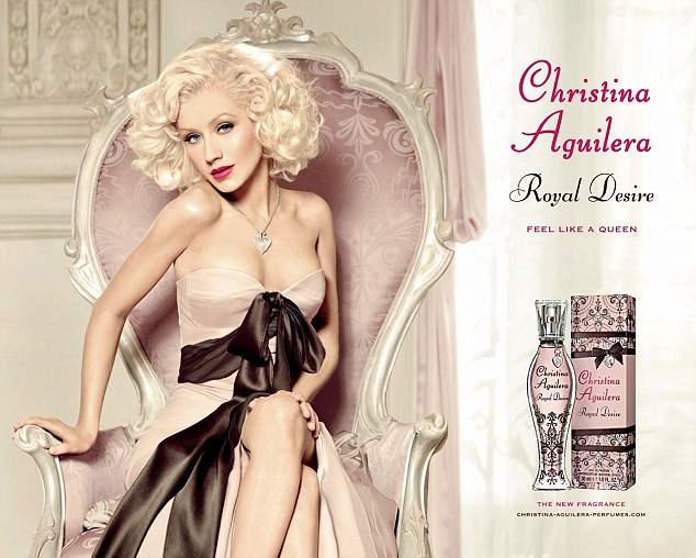 Christina aguilera perfume ad