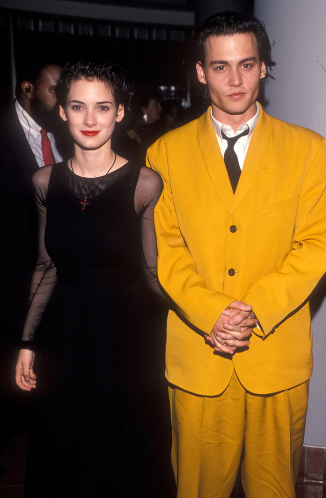 Johnny Depp and Winona Ryder 1990