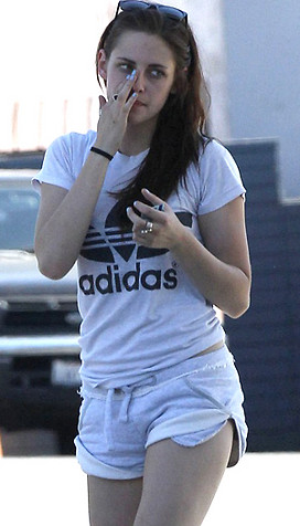 Stewart Emotional, was she crying over Rob?